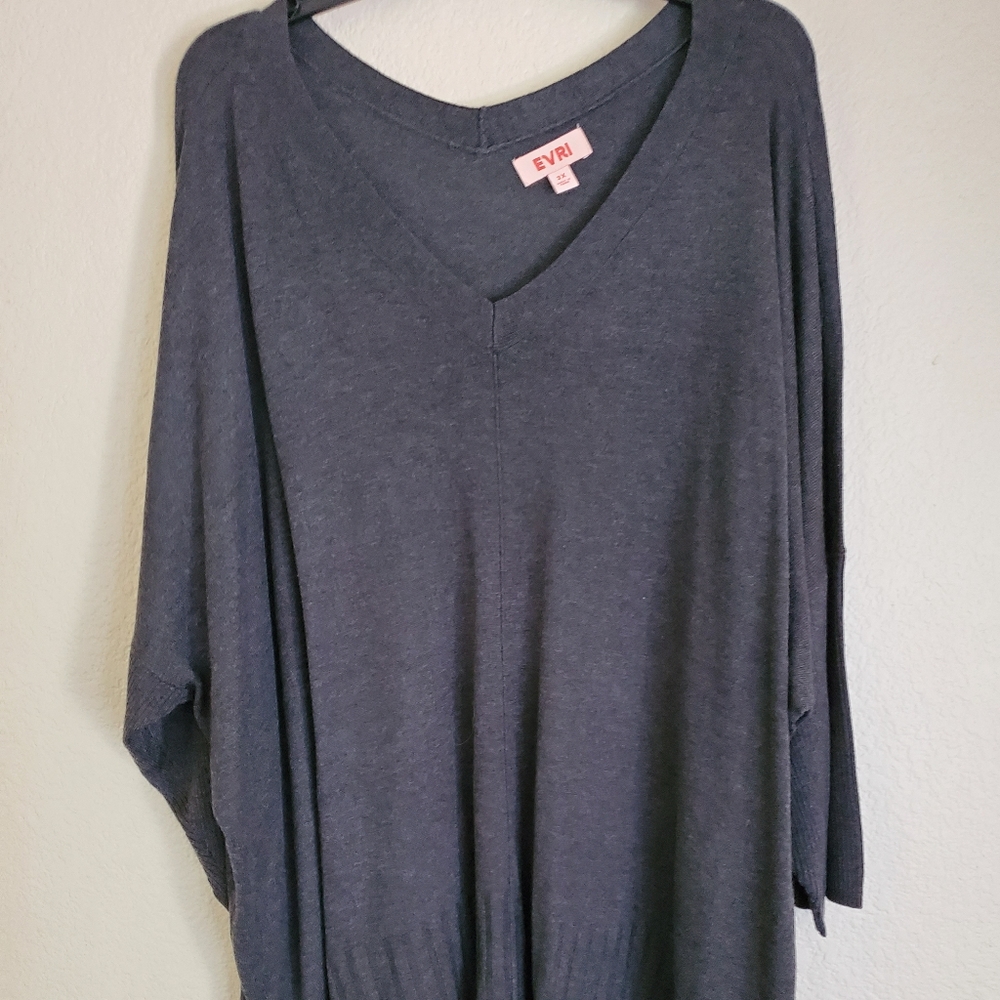V-neck top